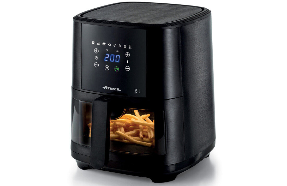 Frytkownica beztłuszczowa ARIETE 4626/00 Air Fryer timer czas ustawienia rezultaty