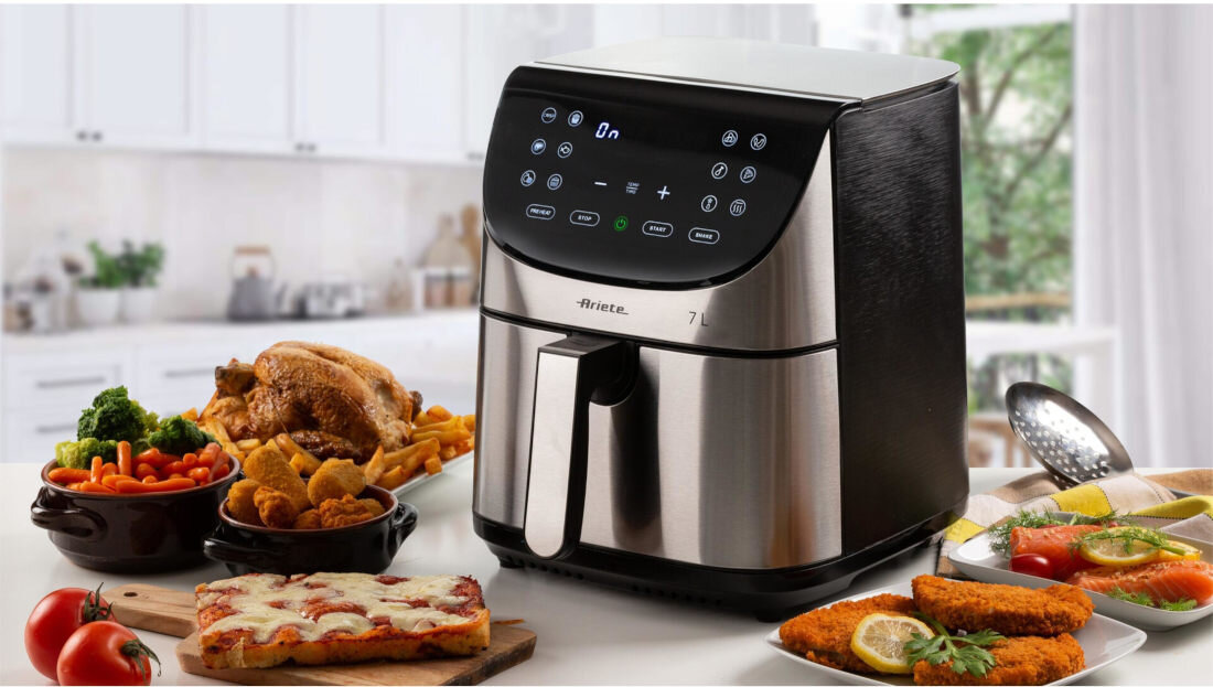 Frytkownica beztłuszczowa ARIETE 4628/00 Air Fryer 7 Stalowy