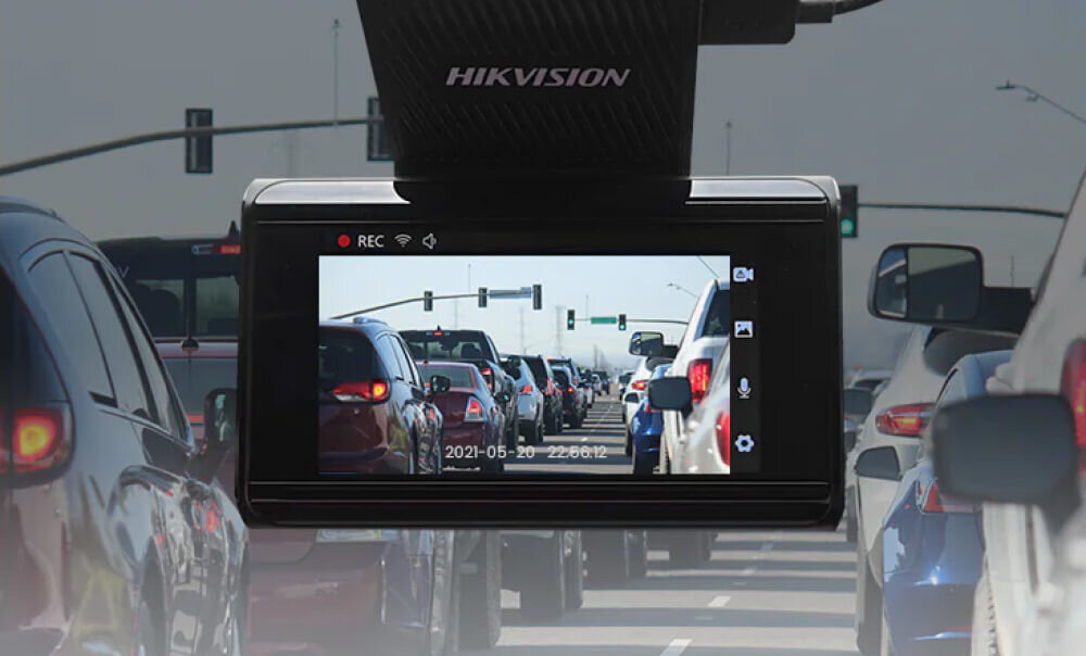 Wideorejestrator HIKVISION C6S GPS rozdzielczość kodek kąt widzenia