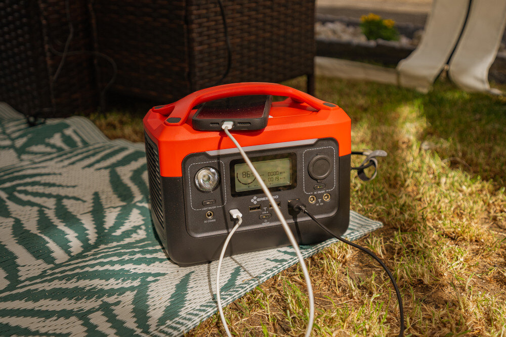 Stacja zasilania GREENSO STZ01 300W, 269Wh wyjście AC i USB-A szybkie łądowanie USB-A wyjście C wyjście prądu stałego 12V oraz gniazdo samochodowee 12 V