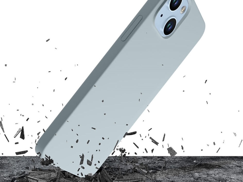 Etui 3MK Hardy Silicone MagCase do Apple iPhone wnętrze z mikrofibrą hipoalergiczne