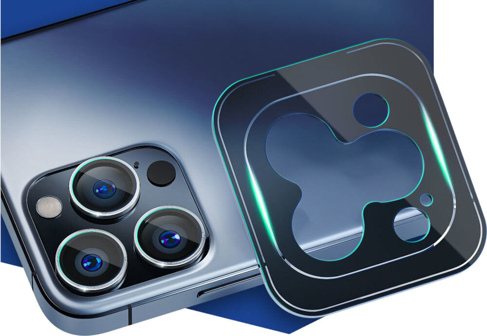 Szklo hartowane 3MK Lens Protection Pro do Apple iPhone specjalna ramka montazowa