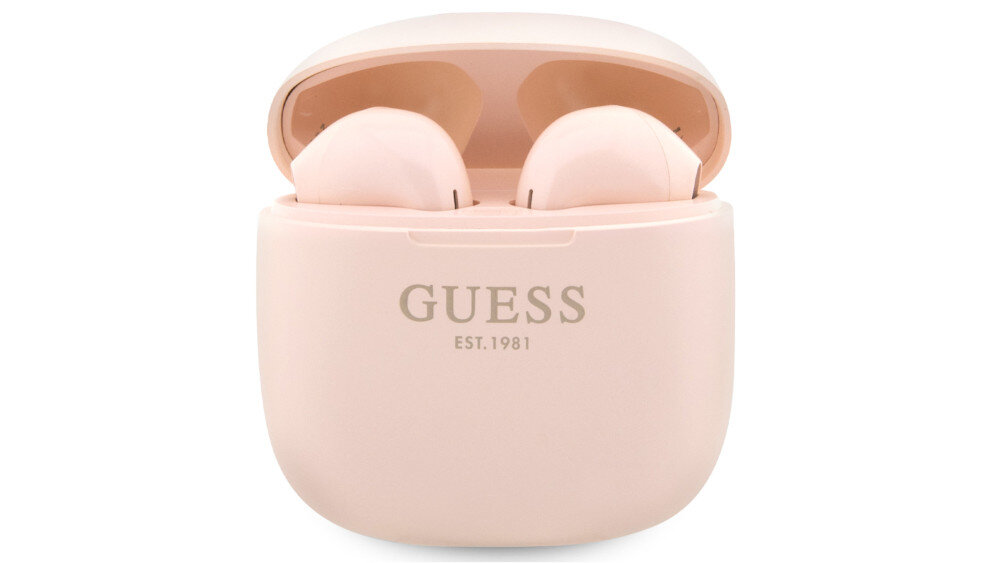 Słuchawki douszne GUESS Classic EST Logo  - etui