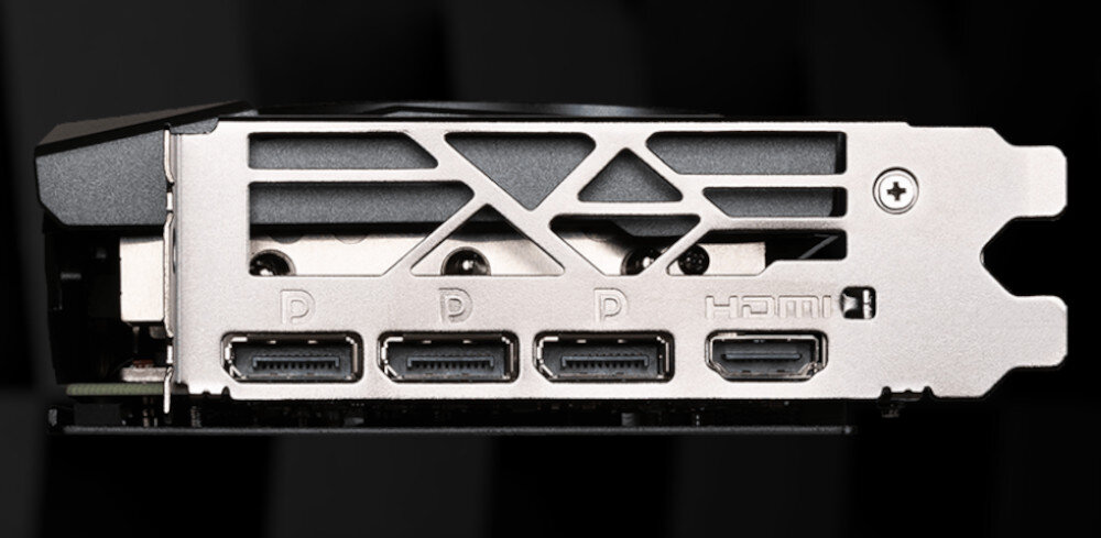 Karta graficzna MSI GeForce RTX 4070 Gaming X Slim 12GB DLSS 3 parametry porty