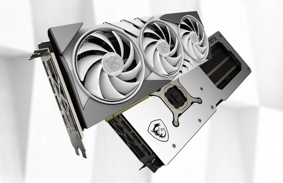 Karta graficzna MSI GeForce RTX 4070 Gaming X Slim White 12GB DLSS 3 cechy zalety opis