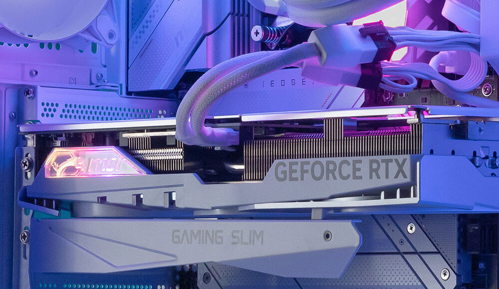 Karta graficzna MSI GeForce RTX 4070 Gaming X Slim White 12GB DLSS 3 architektura technologie