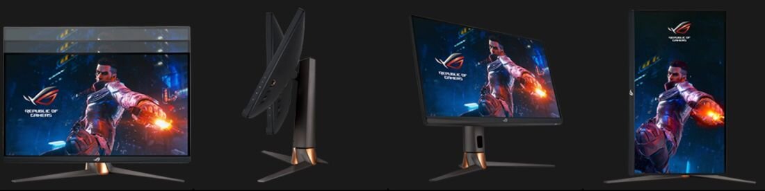 Monitor ASUS ROG Swift PG27UQR - Ergonomiczny design