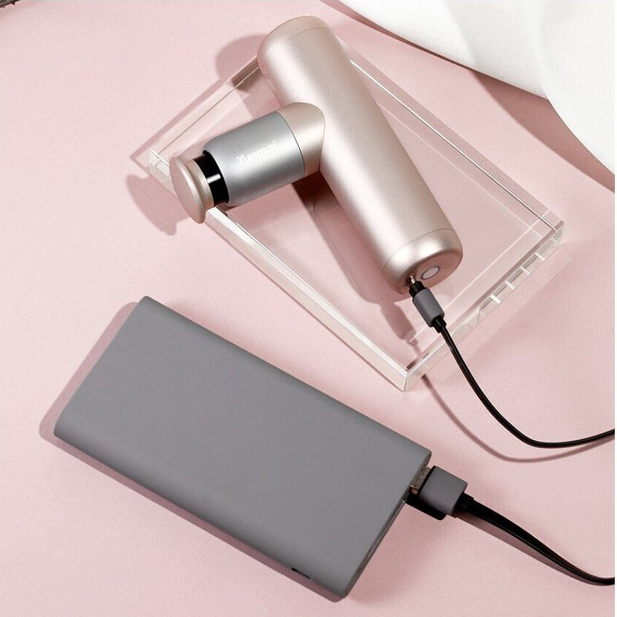 Masażer YUNMAI Extra Mini glowice akcesoria