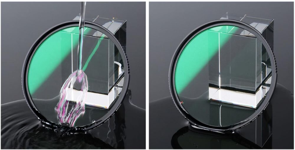 Zestaw filtrów K&F CONCEPT Black Diffusion 1-4 i 1-8   zdjęcia efekty kontrast obiektyw 