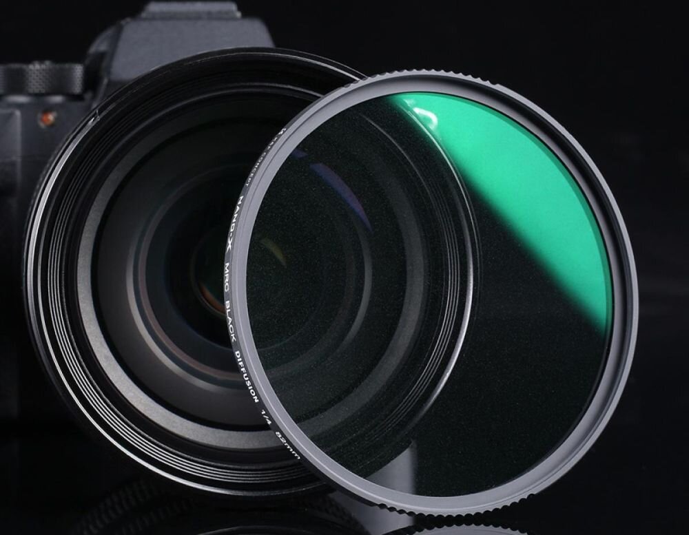 Zestaw filtrów K&F CONCEPT Black Diffusion 1-4 i 1-8   zdjęcia efekty kontrast obiektyw