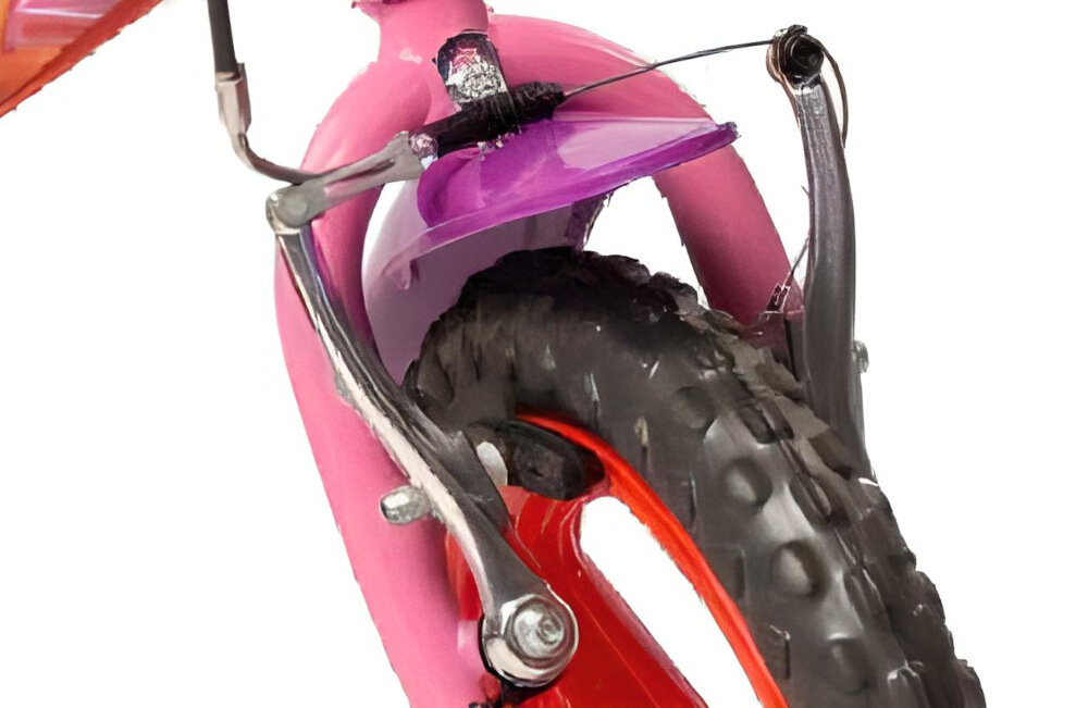 Rower dziecięcy TOIMSA Biedronka 12 cali dla dziewczynki hamulce przedni typu V-Brake niezawodny lekki