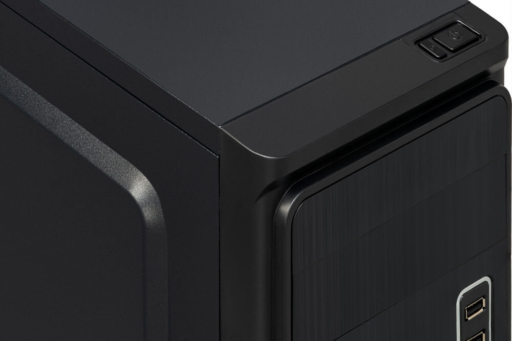 Komputer XQUANTUM XQR3R8S500-XA4 R3-4300G 8GB RAM 500GB SSD obudowa wygląd ochrona wentylacja wnętrze