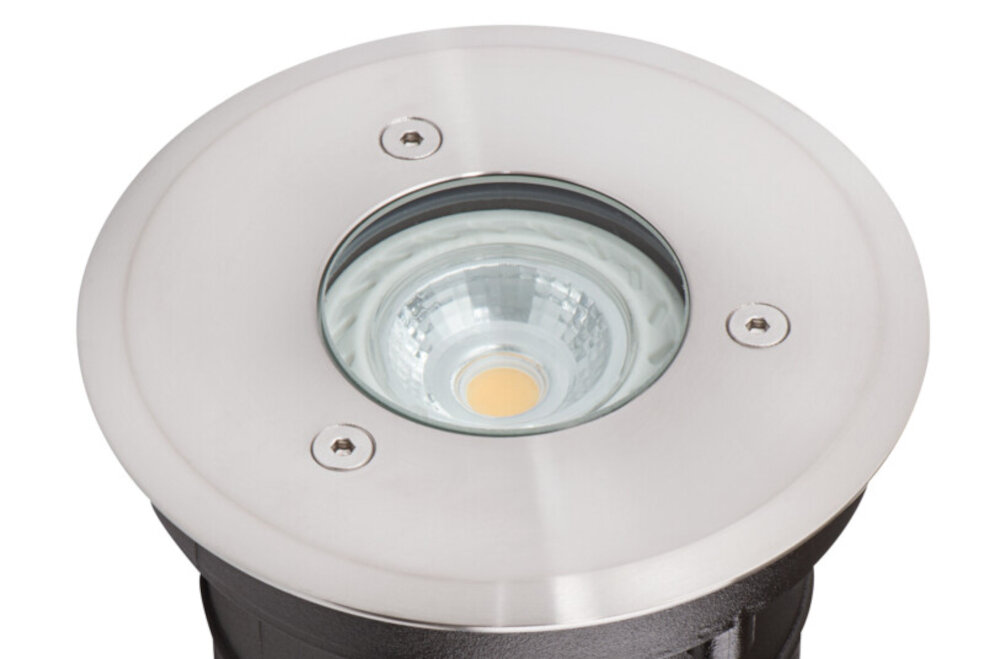 Oprawa najazdowa KANLUX Berg DL-10O 7172 Srebrny innowacyjne technologie oswietleniowe efektywne oszczedne oswietlenie trzonek GU10 do zarowek LED moc do 10 W
