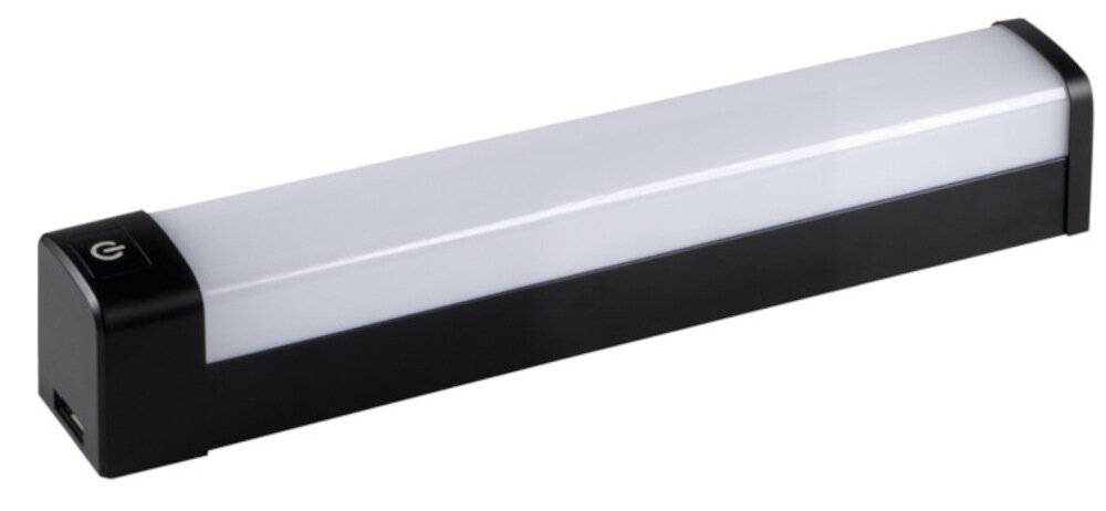 Oprawa KANLUX AKVO 15W-NW-B S Czarny elegancka oprawa scienna funkcja oswietleniowa estetyczny stylowy element dekoracyjny niewielkie wymiary 600 x 70 x 57 mm