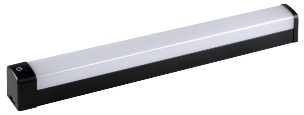 Oprawa KANLUX AKVO 23W-NW-B S Czarny elegancka oprawa scienna funkcja oswietleniowa estetyczny stylowy element dekoracyjny niewielkie wymiary 1000 x 70 x 57 mm