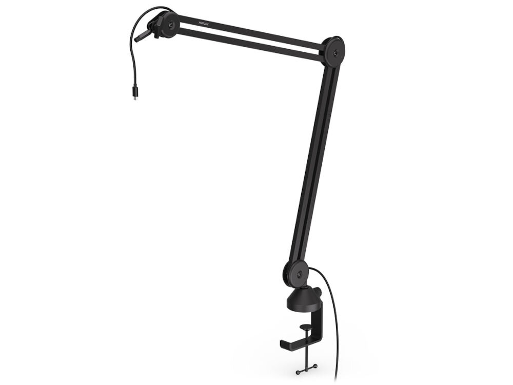 Ramie mikrofonowe KRUX Arm 200L stabilność estetyczne kable
