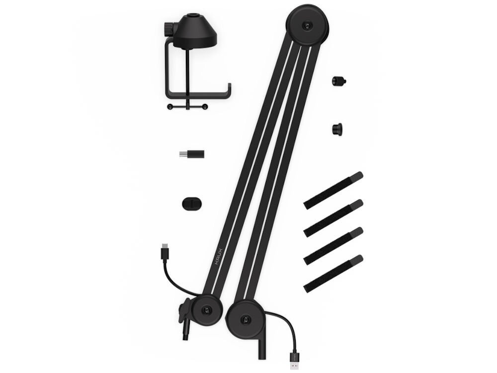 Ramie mikrofonowe KRUX Arm 200L remie, przewod, adpatery, podstawa