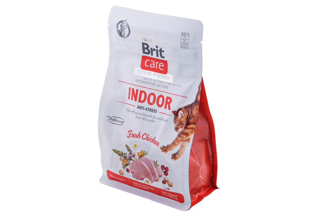 Karma dla kota BRIT CARE Cat Grain-Free Indoor Kurczak 400 g sklad zywienie