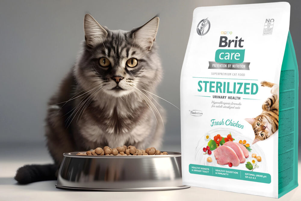 Karma dla kota BRIT Care Sterilized Urinary Kurczak 400 g sklad zywienie