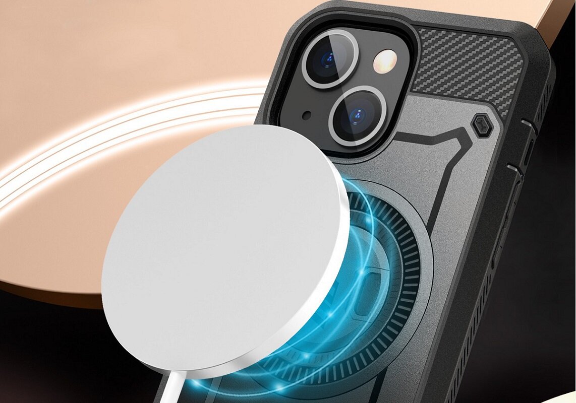 Etui SUPCASE Unicorn Beetle Pro MagSafe do Apple iPhone 15 Czarny Kompleksowa ochrona Niezawodna ochrona ekranu Pełna Kompatybilność Wytrzymałość Testowana w Terenie