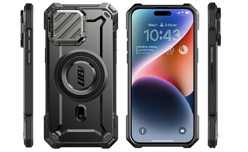 Etui SUPCASE UB XT Mag MagSafe do Apple iPhone 15 Czarny Innowacyjna ochrona Solidna konstrukcja Wygoda użytkowania Technologia MagSafe Certyfikat wojskowy