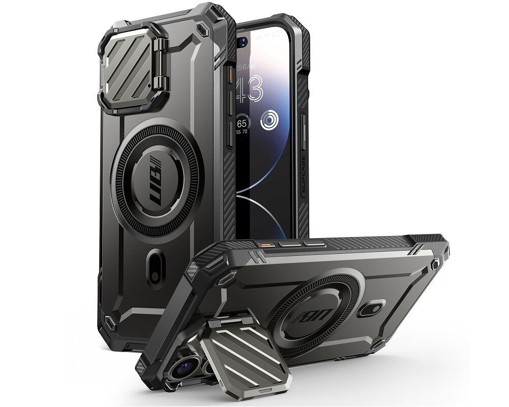Etui SUPCASE UB XT Mag MagSafe do Apple iPhone 15 Czarny Innowacyjna ochrona Solidna konstrukcja Wygoda użytkowania Technologia MagSafe Certyfikat wojskowy