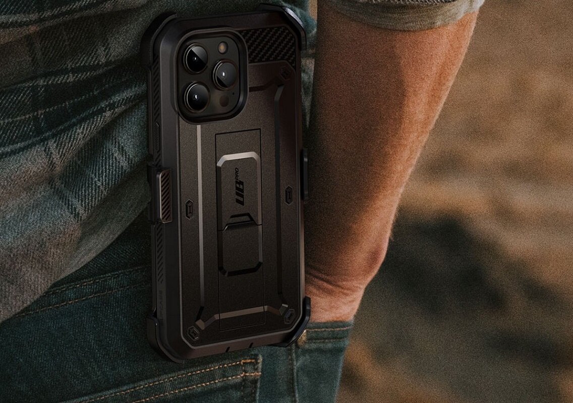 Etui SUPCASE Unicorn Beetle Pro MagSafe do Apple iPhone 15 Czarny Kompleksowa ochrona Niezawodna ochrona ekranu Pełna Kompatybilność Wytrzymałość Testowana w Terenie