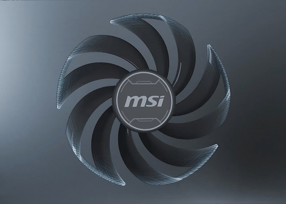 Karta graficzna MSI GeForce RTX 4070 Ventus 3x E 12GB OC DLSS 3 chłodzenie temperatura