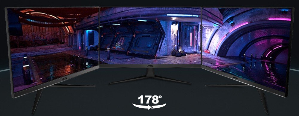 Monitor MSI G2712F 27 1920x1080px IPS 180Hz 1 ms [GTG] kąty widzenia ramki regulacja nachylenia