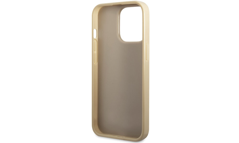 Etui GUESS Glitter Script Big 4G do Apple iPhone OCHRONA FUNKCJONALNOŚĆ DESIGN JAKOŚĆ PORTY WYCIĘCIA