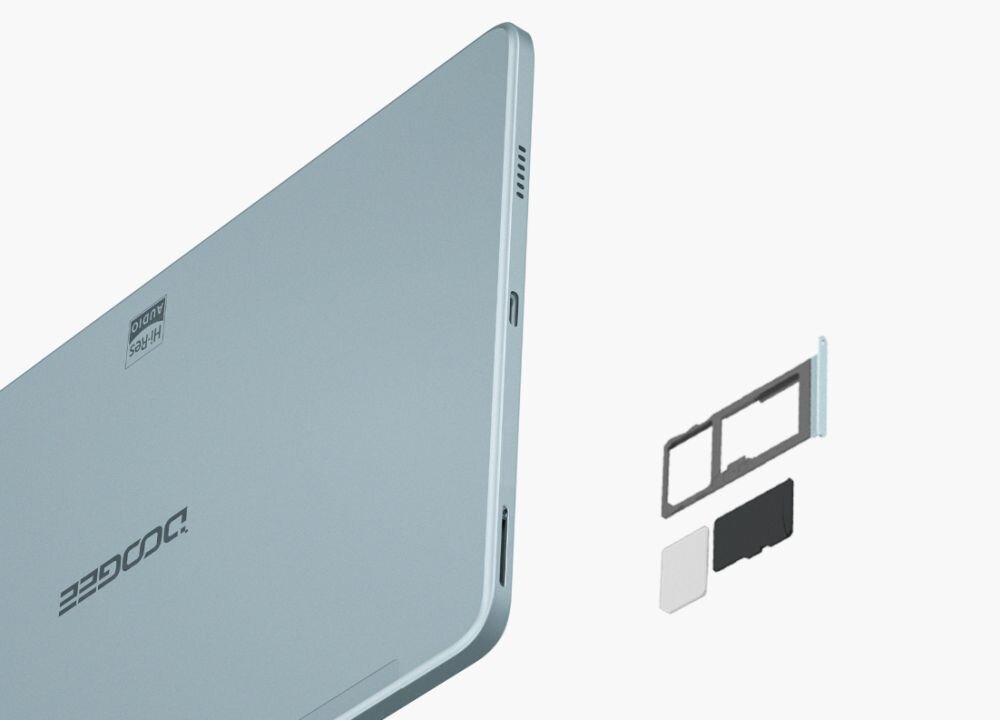 Tablet DOOGEE T20S    ekran bateria aparat procesor ram pamięć pojemność rozdzielczość zdjęcia filmy opis dane cechy blokady system łączność wifi bluetooth obudowa szkło odporność porty muzyka transfer sieć przekątna matryca waga czujniki oled amoled ips