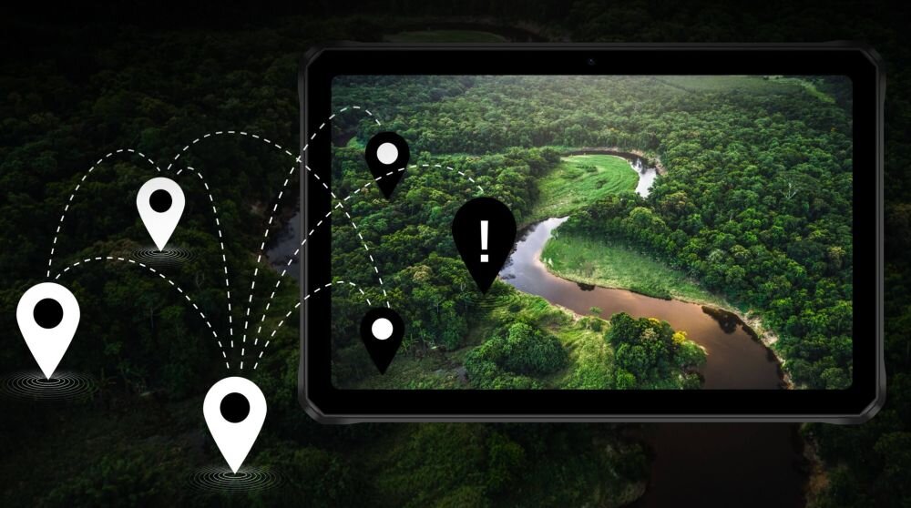 Tablet DOOGEE R10 ekran bateria aparat procesor ram pamięć pojemność rozdzielczość zdjęcia filmy opis dane cechy blokady system łączność wifi bluetooth obudowa szkło odporność porty muzyka transfer sieć przekątna matryca waga czujniki oled amoled ips