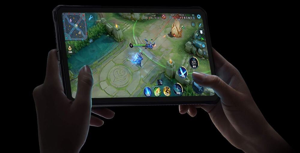 Tablet DOOGEE R10 ekran bateria aparat procesor ram pamięć pojemność rozdzielczość zdjęcia filmy opis dane cechy blokady system łączność wifi bluetooth obudowa szkło odporność porty muzyka transfer sieć przekątna matryca waga czujniki oled amoled ips