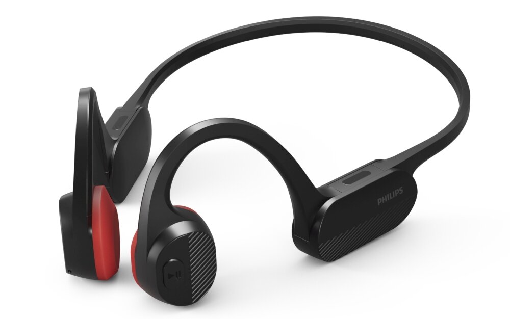 Słuchawki PHILIPS TAA5608BK design komfort lekkość dźwięk jakość wrażenia słuchowe ergonomia lekkość sport aktywność podróże czas pracy działanie akumulator