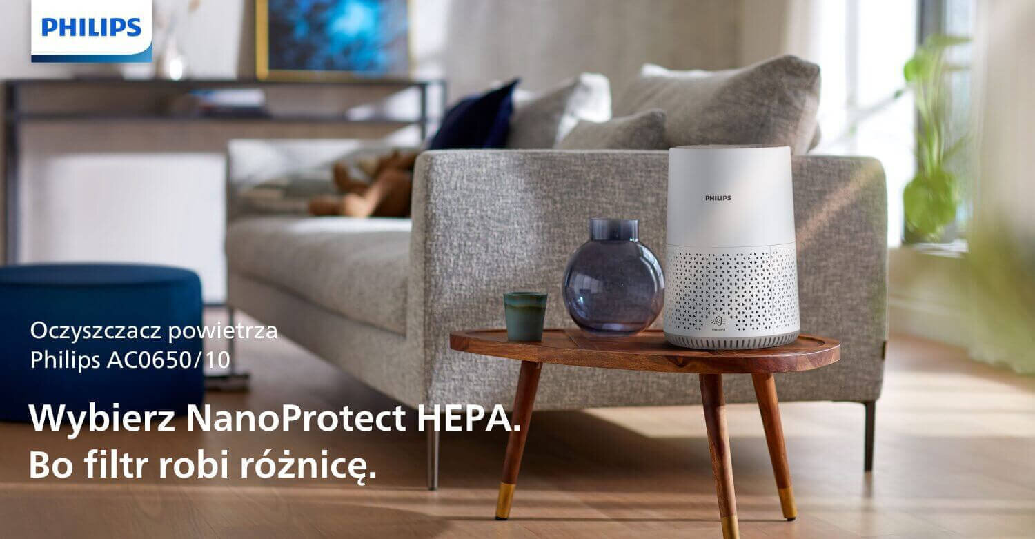 Oczyszczacz Philips AC0650/10 dostępny w sklepach Media Expert Oczyszczacz Philips AC0650/10 dostępny w sklepach Media Expert