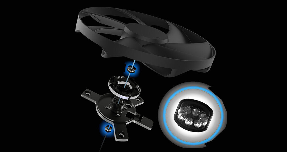 Zasilacz ASUS ROG Strix Aura Edition 1200W 80 Plus Gold  - Podwójne łożysko kulkowe