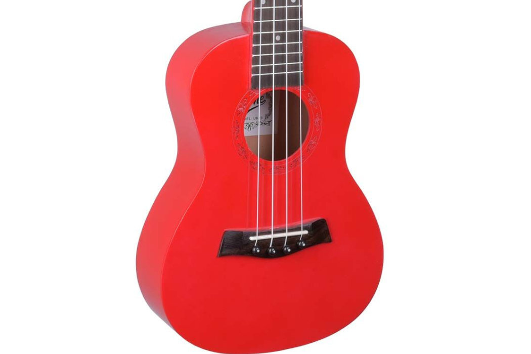Ukulele V-TONE UK23 dźwięk nauka nastrojenie pokrowiec akustyka wykonanie