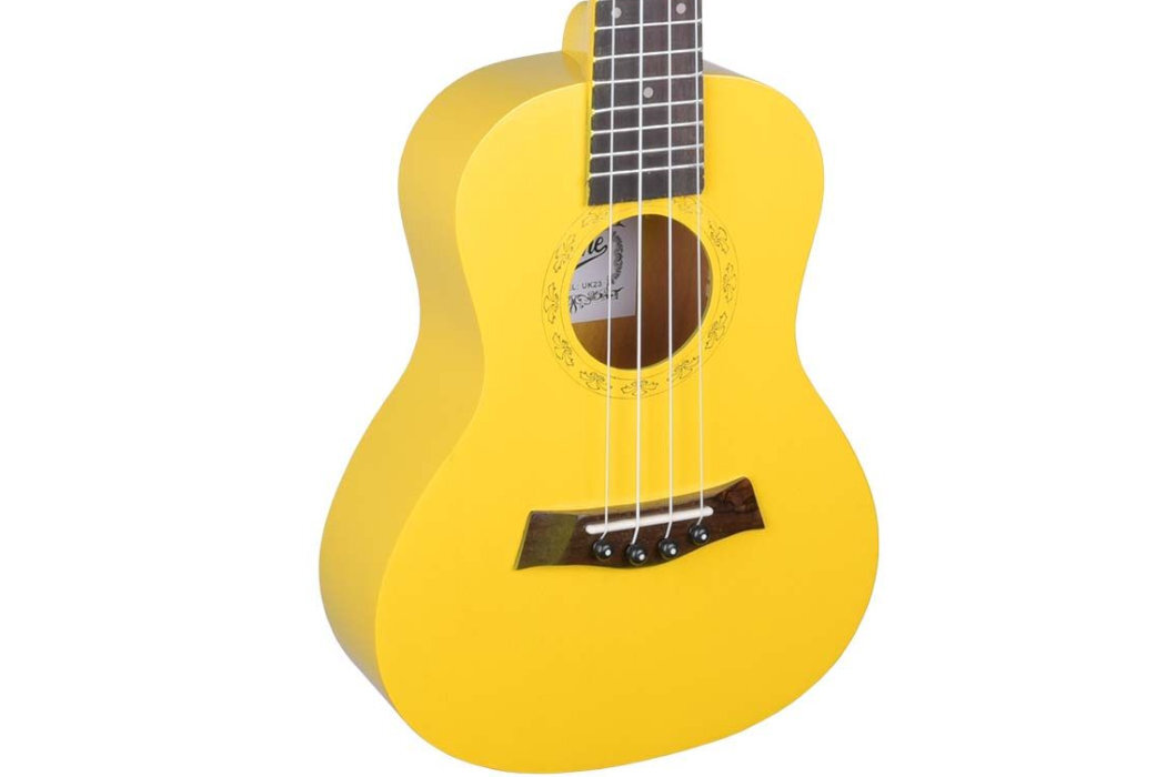 Ukulele V-TONE UK23 dźwięk nauka nastrojenie pokrowiec akustyka wykonanie