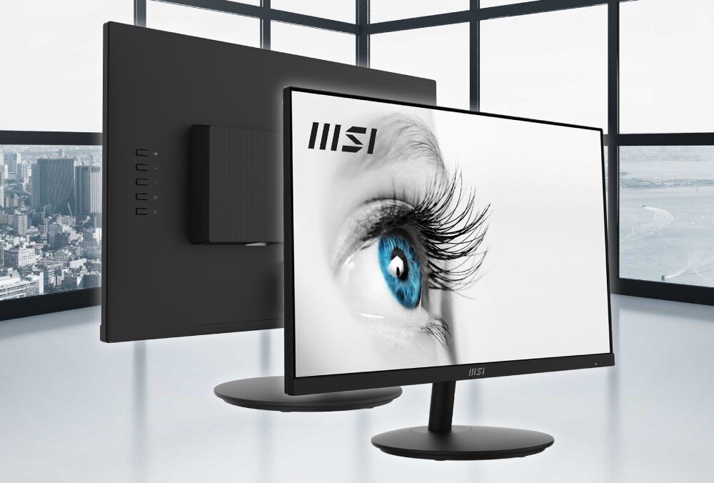 Monitor MSI Pro MP242A 23.8 1920x1080px IPS 100Hz 1 ms [MPRT] wygląd obudowa