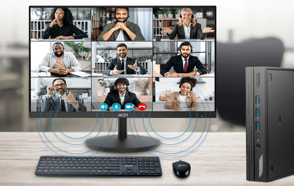 Monitor MSI Pro MP242A 23.8 1920x1080px IPS 100Hz 1 ms [MPRT] głośniki dźwięk moc