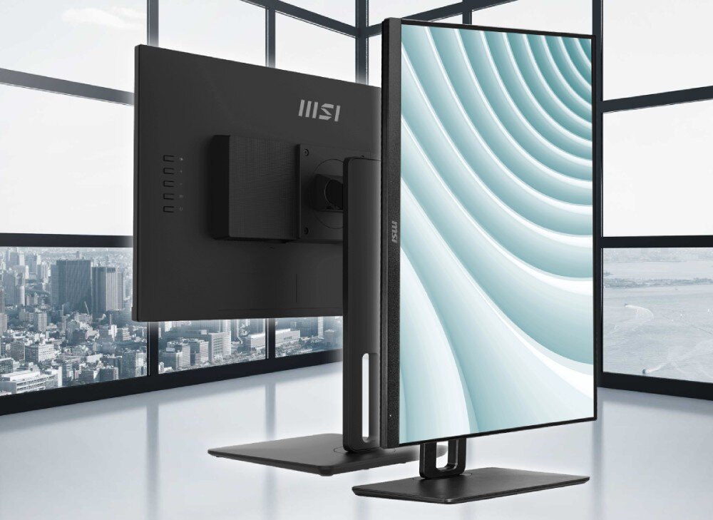 Monitor MSI Pro MP242AP 23.8 1920x1080px IPS 100Hz 1 ms [MPRT] wygląd obudowa