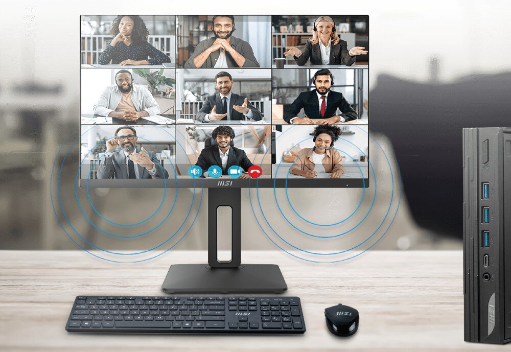 Monitor MSI Pro MP242AP 23.8 1920x1080px IPS 100Hz 1 ms [MPRT] głośniki dźwięk moc