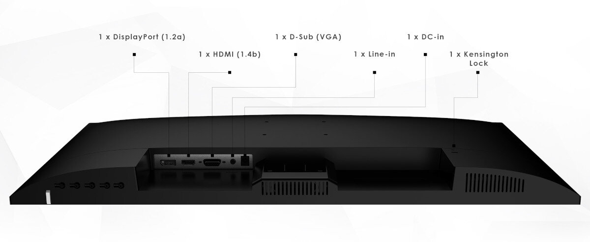 Monitor MSI Pro MP273AP 27 1920x1080px IPS 100Hz 1 ms podłączenie porty mocowanie VESA