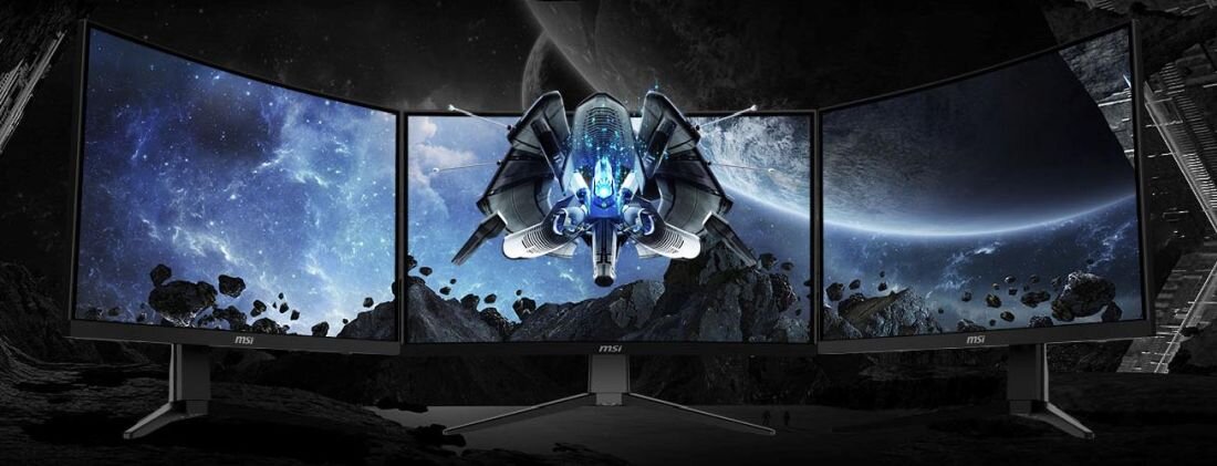 Monitor MSI G2422C - wąska ramka