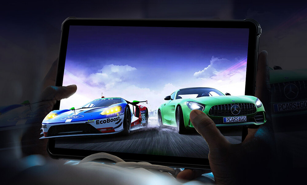 TABLET OUKITEL RT3 rozdzielczość rdzenie przekątna czujniki aparat głośnik czas pracy procesor transmisja danych waga wifi pamięć złącza zestaw 