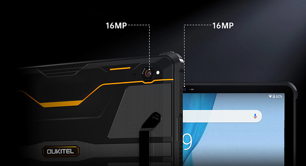 TABLET OUKITEL RT3 rozdzielczość rdzenie przekątna czujniki aparat głośnik czas pracy procesor transmisja danych waga wifi pamięć złącza zestaw 