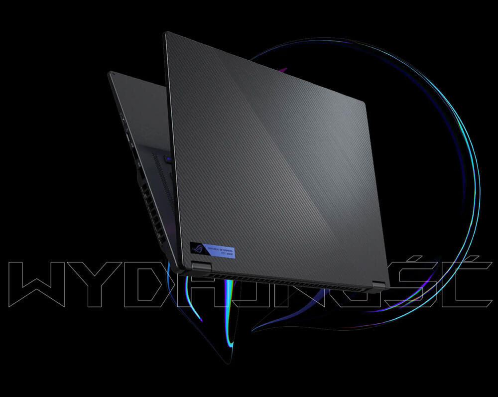 Laptop ASUS ROG Flow X16 - Parametry techniczne