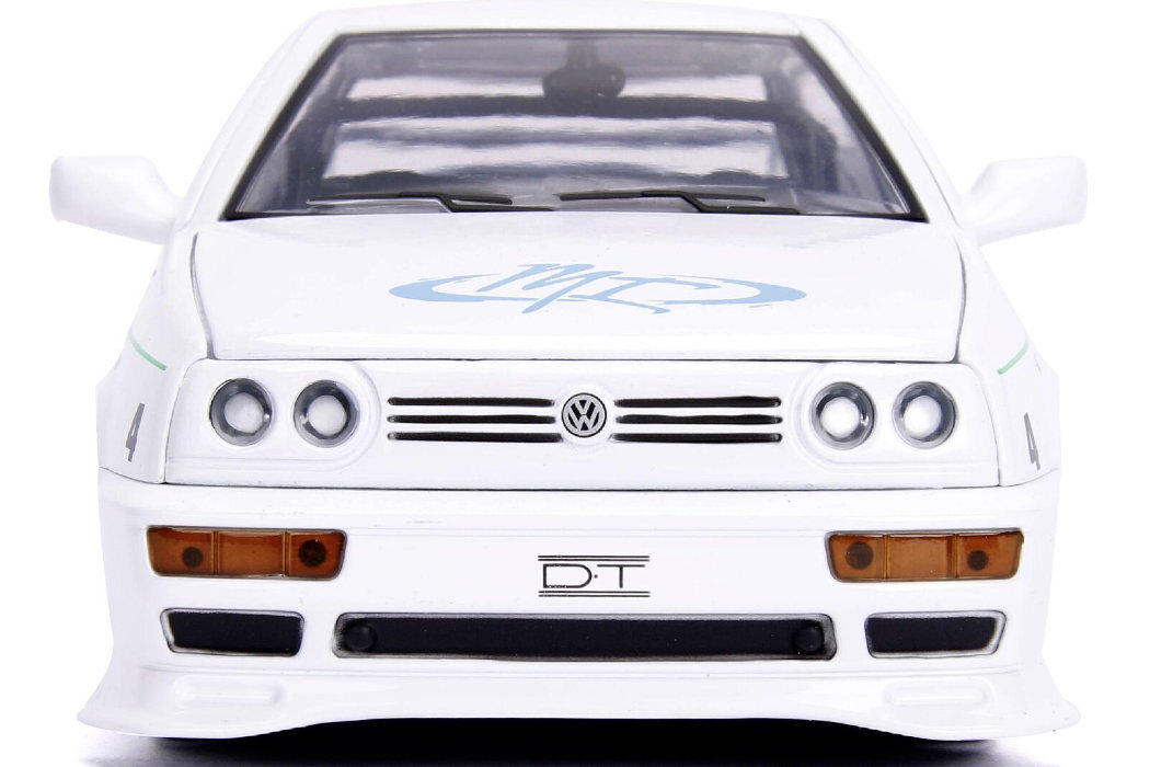 Samochód JADA TOYS Szybcy i wściekli 1995 Volkswagen Jetta zabawa realizm film ruchome obrotowe realistyczne