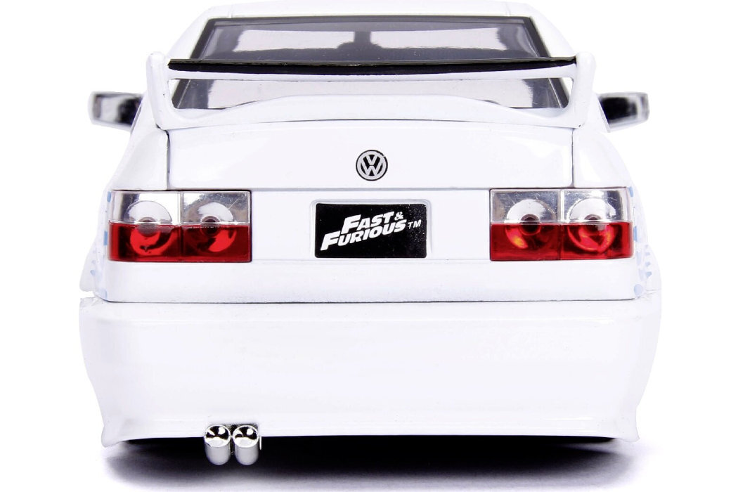 Samochód JADA TOYS Szybcy i wściekli 1995 Volkswagen Jetta zabawa realizm film ruchome obrotowe realistyczne
