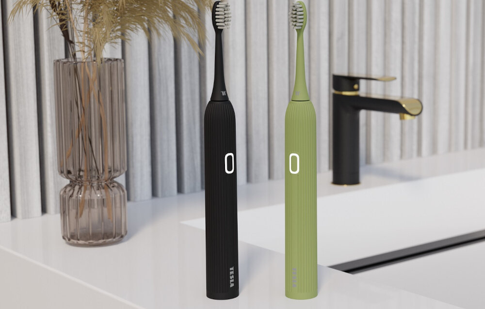 Szczoteczka soniczna TESLA TS200 system obsługi łatwość